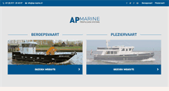 Desktop Screenshot of ap-marine.nl